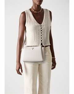 Сумка через плечо NOELLE II TRI COMP CROSSBODY - Across body bag, кремовый Guess