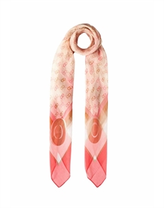 Шарф TUCH MIT LOGO-PRINT, розовый Liu jo