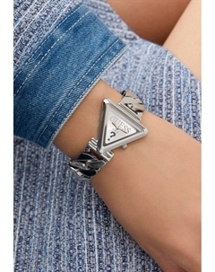 Часы ANALOG, серебряный Guess