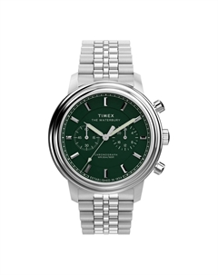 Часы с хронографом QUARTZ WATERBURY METROPOLITAN, серебряный Timex