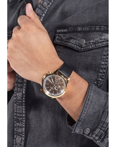 Часы с хронографом, черный Guess