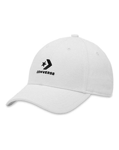Бейсболка LockUp Baseball Cap 'White', белый Converse