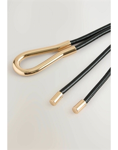 Пояс TIE FASTEN, черный Next