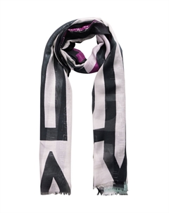 Шарф MIT FOLIENDETAILS, синий Cecil