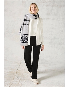 Шарф GEMUSTERTER, серебряный Cecil