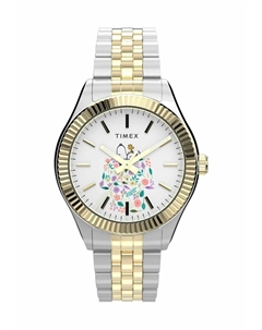 Часы QUARTZ ANALOG WATCH LEGACY X PEANUTS - IN BLOOM, мультиколор Timex