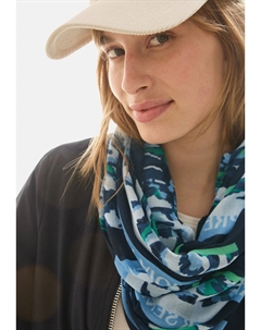 Снуд GEMUSTERTER LOOP, цвет Blau Cecil