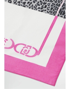 Шарф MACULA BLOCK, розовый Liu jo