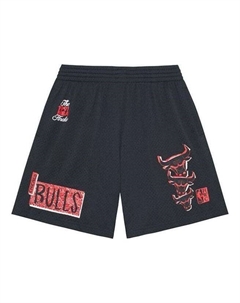 Спортивные шорты Born And Bred Chicago Bulls Negro Shorts 'Black', черный Mitchell and ness