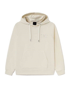 Худи Wade Series Alphabet Pattern Fleece Lined Pullover Hoodie 'Cream White', белый Li-ning