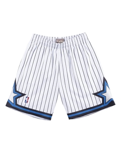 Спортивные шорты NBA Swingman Shorts Orlando Magic 1993-94 'White Blue', белый Mitchell and ness