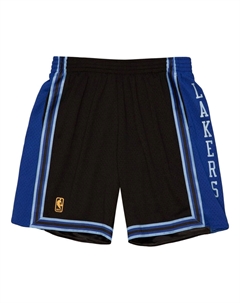 Спортивные шорты x NBA 1996 Swingman Shorts 'Los Angeles Lakers', черный Mitchell and ness