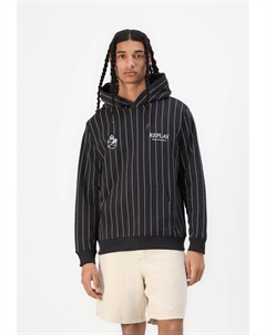 Толстовка с капюшоном MONTE CARLO TENNIS CLUB - Sweatshirt, черный Replay