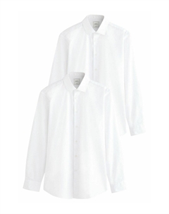 Классическая рубашка 2 PACK, белый Next