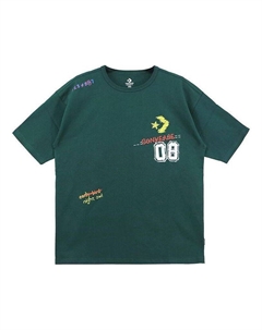 Футболка Put-a-Smile-On-Your-Face Logo T-Shirt 'Green', зеленый Converse
