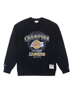 Худи x NBA Golden State Warriors 17 Times Champion Sweatshirt 'Black', черный Mitchell and ness