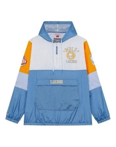 Куртка x NBA Hardwood Classics Surprise Win Quarter-Zip Jacket 'Los Angeles Lakers', синий Mitchell and ness