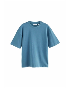 Базовая футболка RELAX FIT HEAVYWEIGHT, синий Next