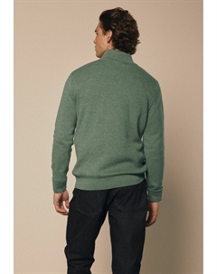 Джемпер ZIP NECK REGULAR FIT, зеленый Next