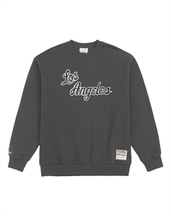 Худи x NBA LA Lakers Sweatshirt 'Dark Grey', серый Mitchell and ness