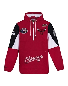 Худи x NBA Chicago Bulls Origins Pullove Hoodie 'Red', красный Mitchell and ness