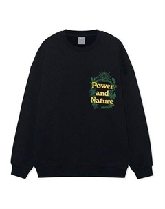 Свитер Outdoor Series Alphabet Printing Round Neck Pullover 'Black', черный Li-ning