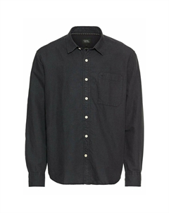 Рубашка LANGARM MIT SOFT-WASH-VEREDELUNG, темно-синий Camel active