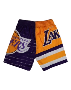 Спортивные шорты x NBA Los Angeles Lakers Jumbotron 3.0 Shorts 'Yellow Purple', желтый Mitchell and ness