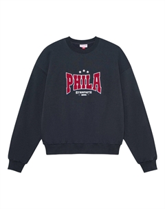 Худи x NBA Philadelphia 76ers THE ANSWER Sweatshirt 'Dark Grey', серый Mitchell and ness