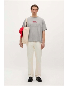 Футболка с принтом, светло-серый Scalpers