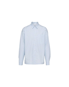 Рубашка мужская синяя, синий Prada