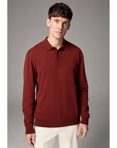 Рубашка поло Long sleeved top, красный Next