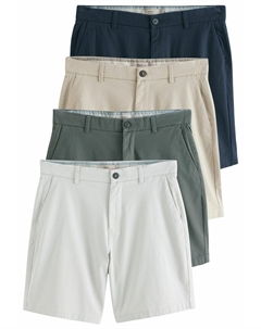 Шорты STRETCH CHINO 4 PACK, серый Next