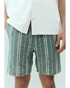 Шорты REGULAR FIT -DRAWSTRING WAIST STRIPE, зеленый Next