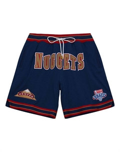 Спортивные шорты x Just Don Hardwood Classics Shorts 'Denver Nuggets 1993', темно-синий Mitchell and ness