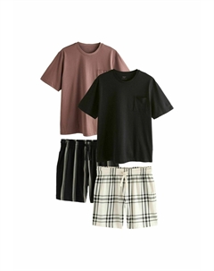 Пижама REGULAR FIT - 2 PACK - Pyjama set, черный Next