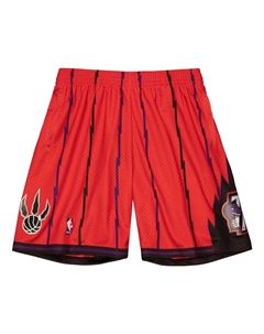Спортивные шорты x NBA 1998 Swingman Shorts 'Toronto Raptors', красный Mitchell and ness