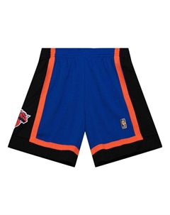 Спортивные шорты x NBA New York Knicks Road 1996-97 Shorts 'Blue', синий Mitchell and ness