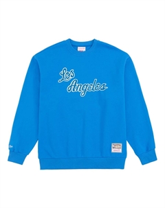 Худи x NBA LA Lakers Sweatshirt 'Blue', синий Mitchell and ness