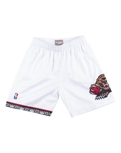 Спортивные шорты NBA Swingman Shorts Vancouver Grizzlies 1998-99 'White', белый Mitchell and ness