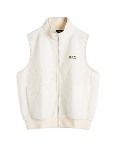 Жилет из шерстяного флиса Sequoia, белый A.p.c.