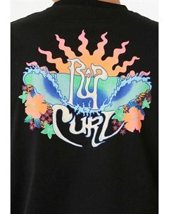 Футболка с принтом, черный Rip curl