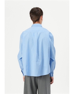 Рубашка OVERSIZED STRIPE SHIRT, сиреневый Weekday