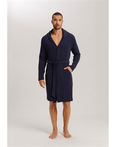 Халат, темно-синий Hanro