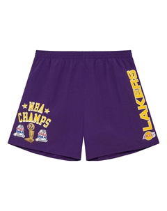 Спортивные шорты x NBA Team Heritage Woven Short 'Los Angeles Lakers', фиолетовый Mitchell and ness