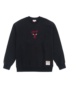 Худи x NBA Chicago Bulls Sweatshirt 'Black', черный Mitchell and ness