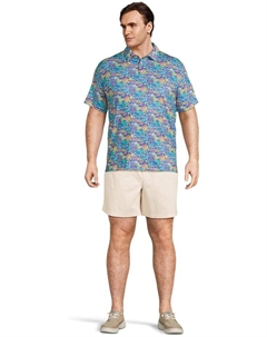Поло The Tropical Bunch, цвет Bright Blue Chubbies