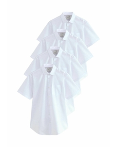 Классическая рубашка REGULAR FIT - SHORT SLEEVE EASY CARE 4 PACK ., белый Next