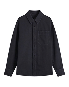 Базельская твиловая рубашка-оверсайз Basile, синий A.p.c.