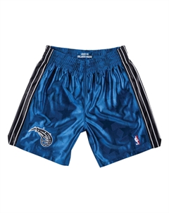 Спортивные шорты NBA Authentic Shorts Orlando Magic Road 2000-01 'Blue Black', синий Mitchell and ness